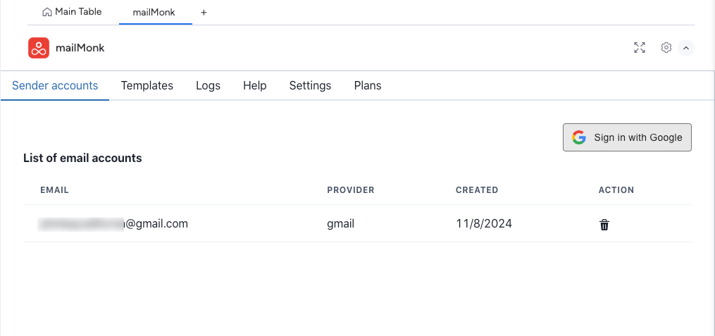 Add email step 3